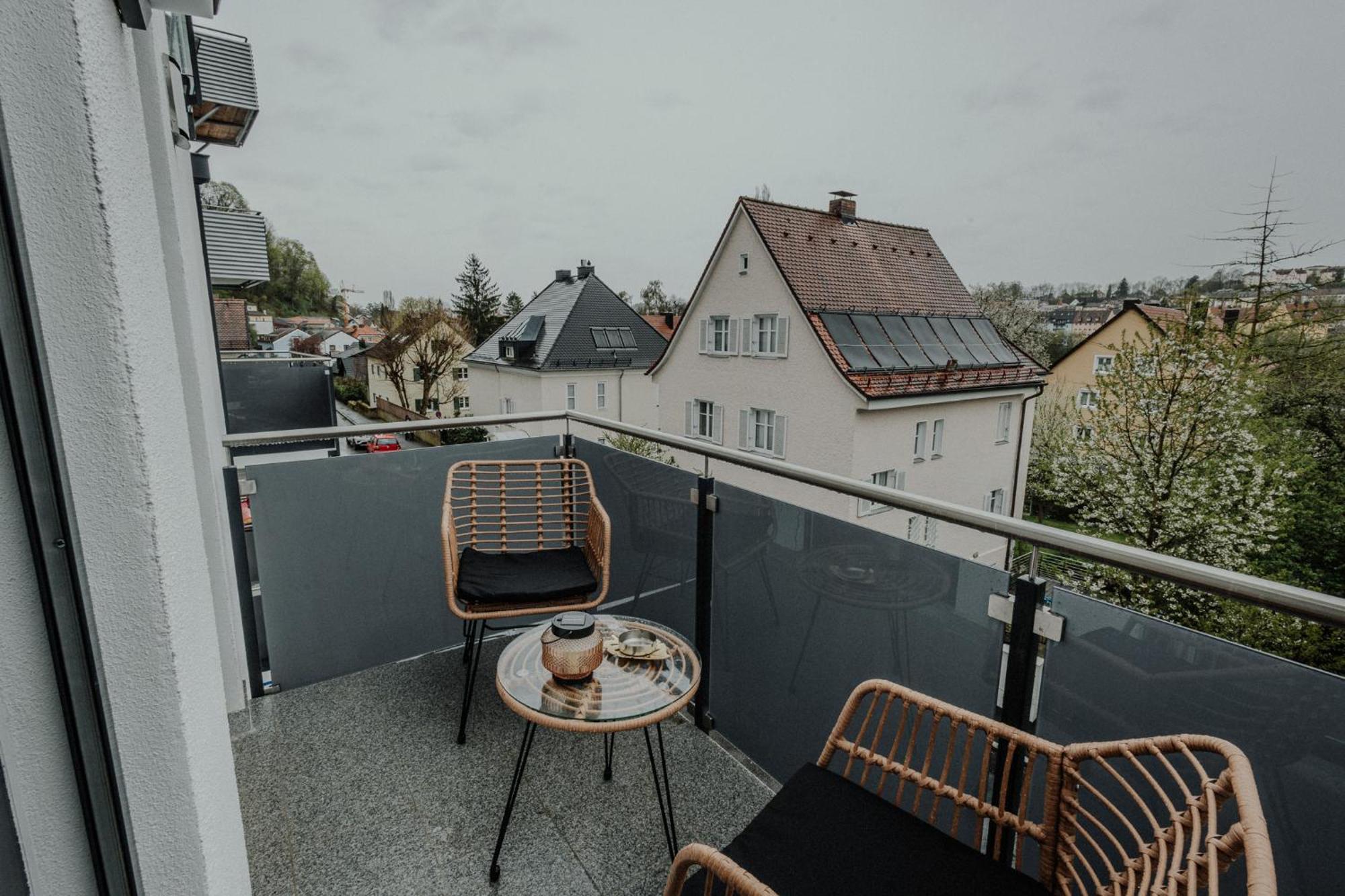 Passaus Motto Appartements! Solo - Paerchen - Familien - Gruppen Eksteriør bilde